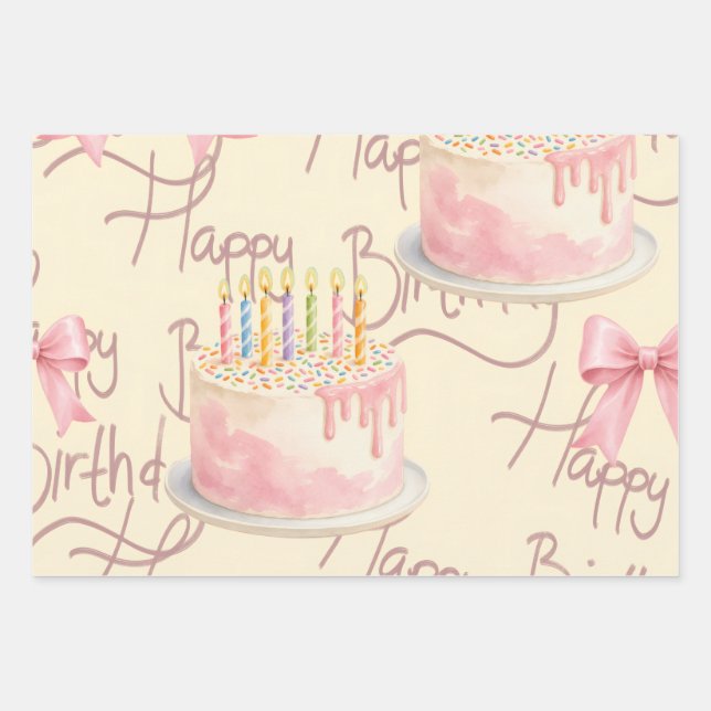 cute asthetic wrapping paper (Front 3)