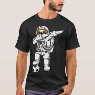 Cute Astronaut Astronomy Dabbing Sloth Galaxy Soc T-Shirt