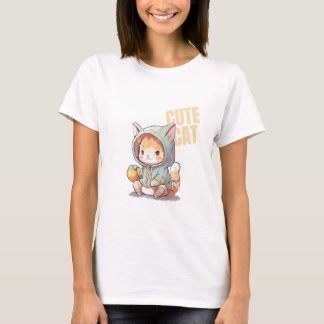 Cute astronaut cat T-Shirt
