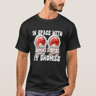 Cute Astronaut Gnome Family Quote in Space with My T-Shirt