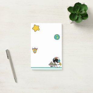 Cute Astronaut Space Post-it Notes