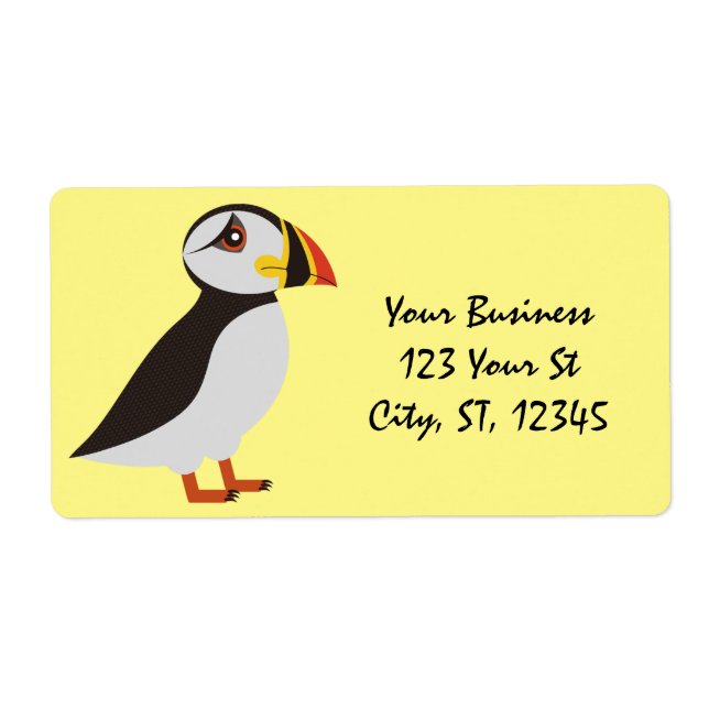 Cute Atlantic puffin design Thunder_Cove (Front)