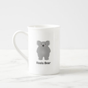 Cute Australia Baby Koala Bear Add Your Name Bone China Mug