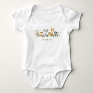 Cute Australian Animals Koala 1st Birthday  Baby Bodysuit