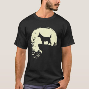 Cute Australian Cattle Dog Red Blue Heeler Hallowe T-Shirt