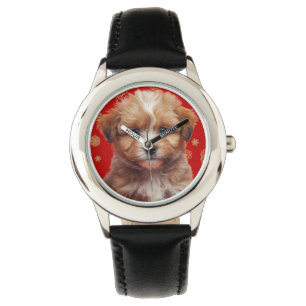 Cute Australian Shepherd Kid's Watch