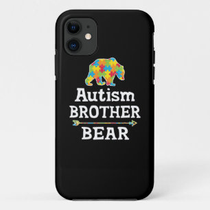 Cute Autism Awareness Brother Bear iPhone 11 Case