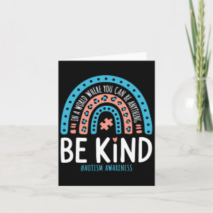 Cute Autism Awareness Card