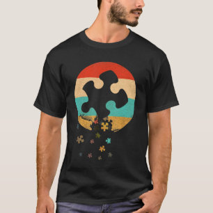 Cute Autism Awareness Gift Vintage 70s 80s Autism T-Shirt