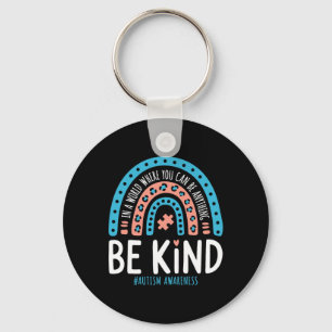 Cute Autism Awareness Key Ring