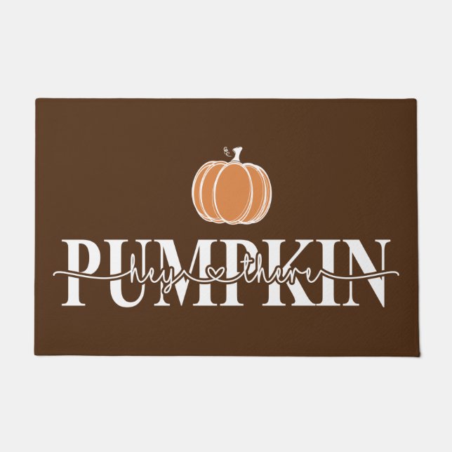 Cute Autumn Door Mat  (Front)