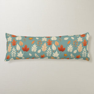 Cute autumn/fall leaves body cushion