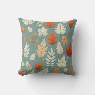 Cute autumn/fall leaves cushion