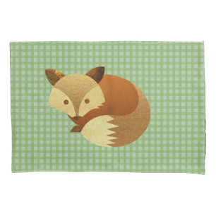 Cute Autumn Fox Pillowcase
