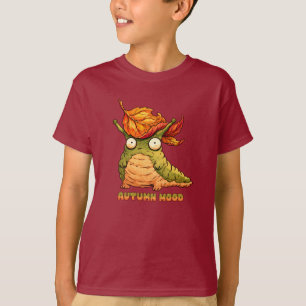 Cute Autumn Mood Slug Hoodie  T-Shirt