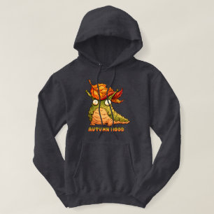Cute Autumn Slug Autumn Mood  Hoodie