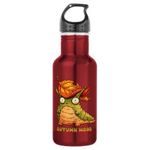 Cute Autumn Slug Autumn Mood Hoodie  532 Ml Water Bottle