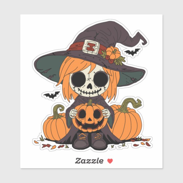 Cute Autumn Witch (Sheet)