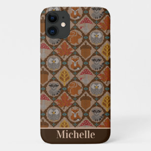 Cute Autumn Woodland  iPhone 11 Case