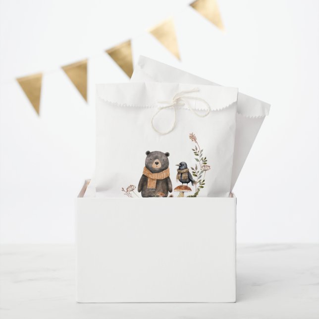 Cute Autumn | Woodland Forest Baby Shower Favour Bags (Party)