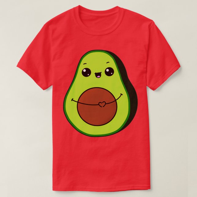 Cute Avocado 39 T-Shirt (Design Front)