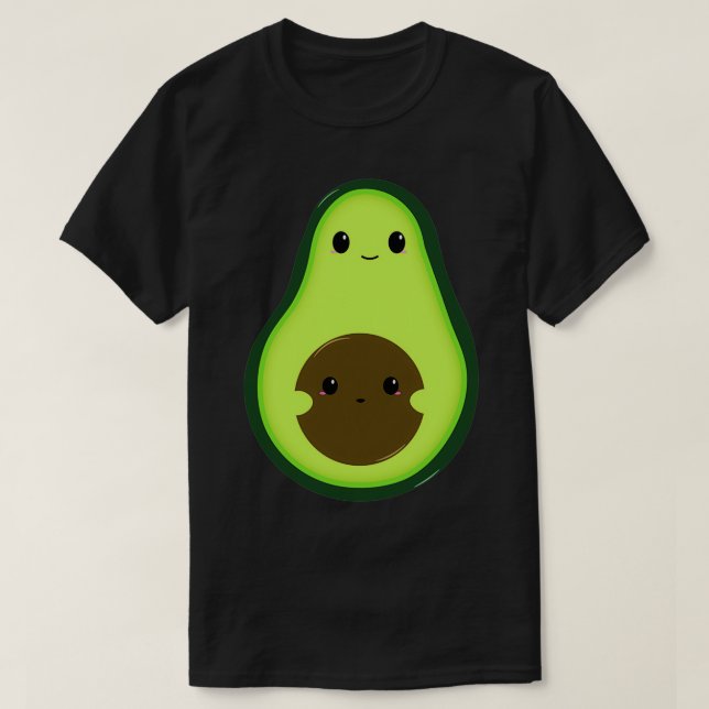 Cute Avocado 3 2 T-Shirt (Design Front)