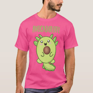Cute Avocado Aolotl Kawaii Avocadolotl T-Shirt