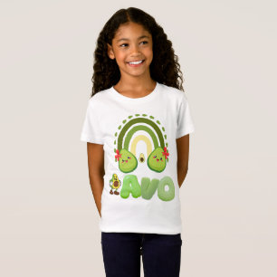 Cute Avocado "Avo" Design – Fun & Playful T-Shirt