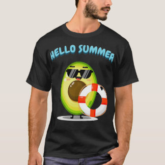 Cute Avocado carrying a Float T-Shirt