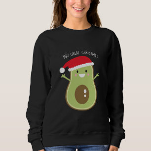 Cute Avocado Christmas Xmas Jumper Sweater