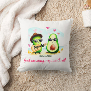 Cute Avocado Couple Cushion