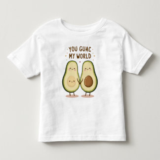Cute Avocado Couple Toddler T-Shirt