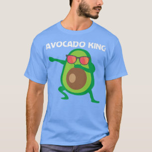 Cute Avocado Design For Men Dad Healthy Fruit Plan T-Shirt