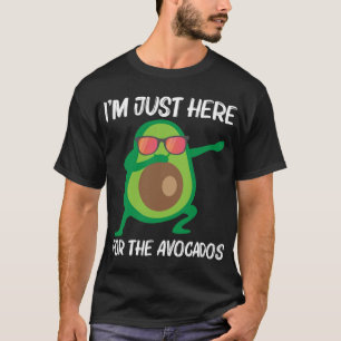 Cute Avocado Design For Men Women Healthy Fruit Pl T-Shirt
