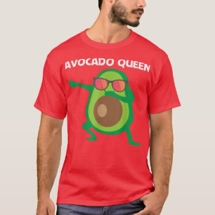 Cute Avocado Design For Women Mom Healthy Fruit Pl T-Shirt