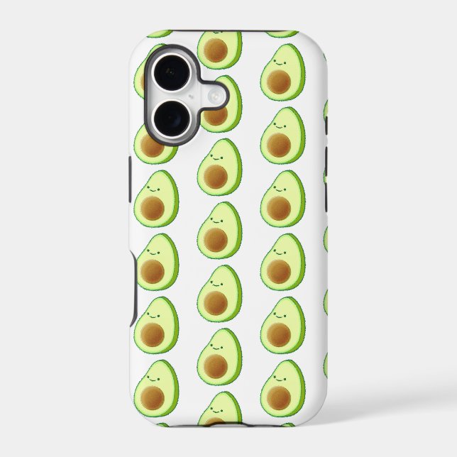 Cute Avocado Drawing Pattern (Back)