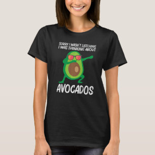 Cute Avocado For Men Women Healthy Fruit Plant Foo T-Shirt