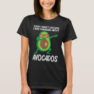 Cute Avocado For Men Women Healthy Fruit Plant Foo T-Shirt