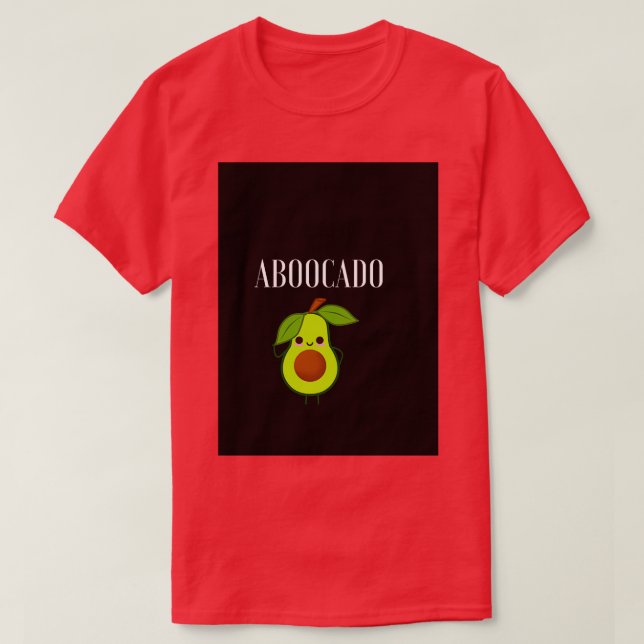 Cute Avocado Ghost Aboocado Halloween Perfect Gift T-Shirt (Design Front)