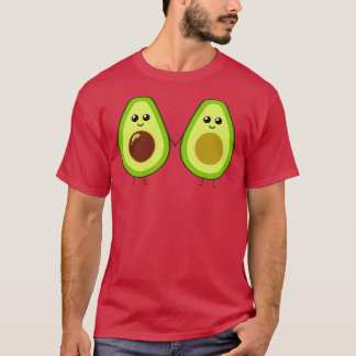 Cute avocado holding hands T-Shirt