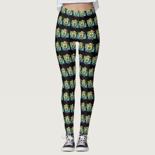 Cute Avocado Jump Rope – Fitness Kawaii Leggings