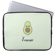 Cute Avocado laptop sleeve