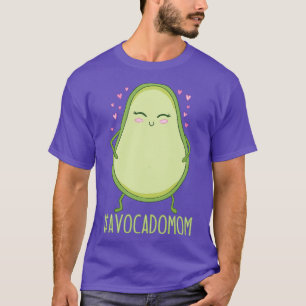 Cute Avocado Mum Vegan Avocado Lover  T-Shirt