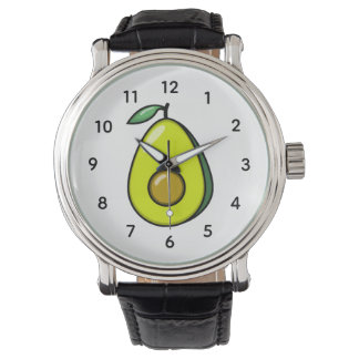 Cute Avocado Watch