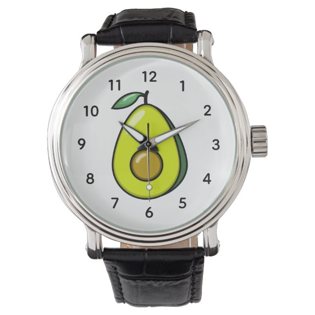 Cute Avocado Watch (Front)