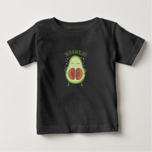 Cute Avocado Young Mummy Baby T-Shirt