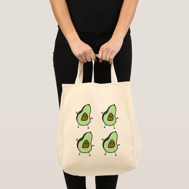Cute Avocados Tote Bag (Front (Product))