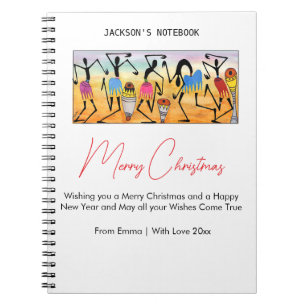 Cute, Awesome, Merry Christmas Celebration Notebook