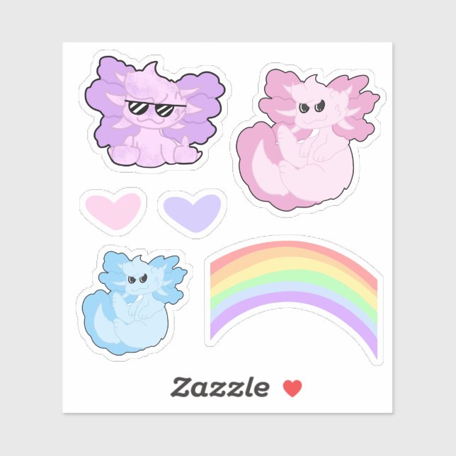 Cute Axolotl Collection (Sheet)