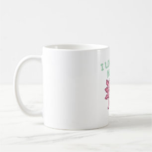 Cute Axolotl I Love Boba Alotl Pun Funny Coffee Mug